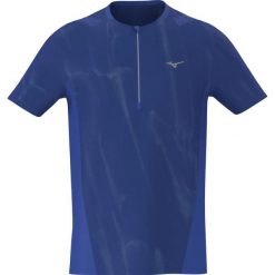 Koszulka Mizuno Graphic. Niebieskie t-shirty sportowe męskie Mizuno, m, z materiału, bez ramiączek, do biegania. Za 269.99 zł.