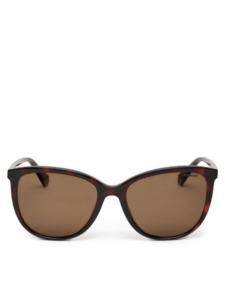 Polaroid Okulary przeciwsłoneczne PLD 4138/S Brązowy. Brązowe okulary przeciwsłoneczne damskie Polaroid. Za 199.99 zł.
