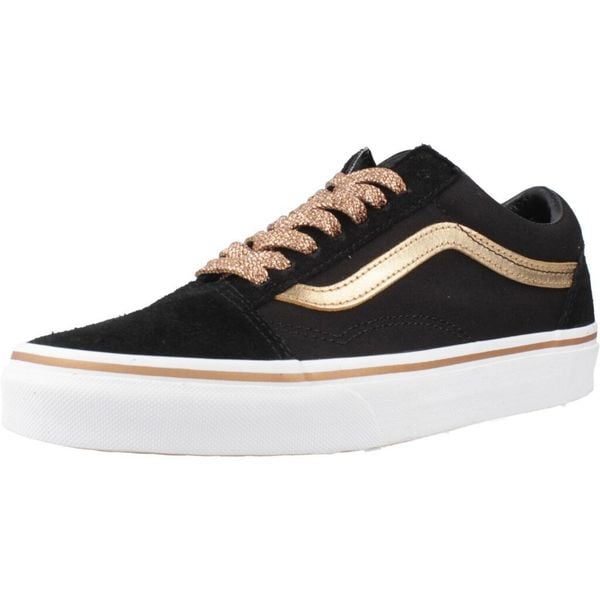 Buty VANS OLD SKOOL MTLC Czarny. Czarne obuwie trekkingowe damskie Vans. Za 402.41 zł.