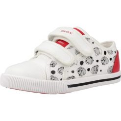 Buty GEOX B KILWI GIRL Biały. Białe buty fitness męskie Geox, na fitness i siłownię. Za 189.99 zł.