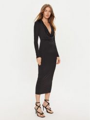 BARDOT Sukienka koktajlowa Lorel 59613DB Czarny Slim Fit. Czarne sukienki damskie BARDOT, xs, bez wzorów, z syntetyku, wizytowe, bez kołnierzyka, bez ramiączek. Za 359.99 zł.