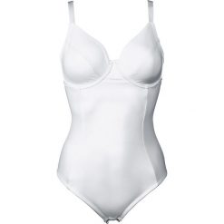 Body wyszczuplające Level 2 bonprix biały. Białe body damskie bonprix, bez wzorów. Za 89.99 zł.