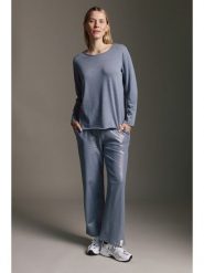 Cotton Candy Koszulka w kolorze niebieskim rozmiar: S. Niebieskie bluzki damskie Cotton Candy, s, bez wzorów, bez kołnierzyka, bez ramiączek. Za 96.14 zł.