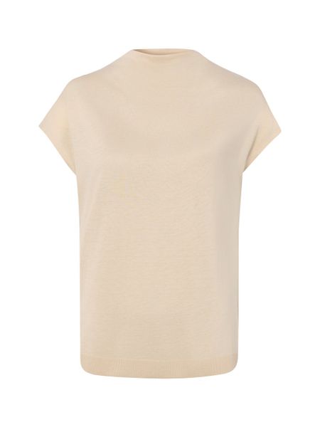 Comma Koszulka Kobiety Lyocell beżowy, 36. Brązowe t-shirty damskie Comma, bez wzorów, z lyocellu, bez kołnierzyka. Za 269.95 zł.