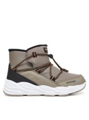 Skechers Śniegowce Turbo Tread 406385L TPBK Szary. Szare buty zimowe chłopięce Skechers, z materiału. Za 289.99 zł.