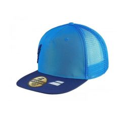Czapka Babolat Trucker z płaskim daszkiem. Niebieskie czapki z daszkiem damskie BABOLAT, bez wzorów. Za 245.99 zł.