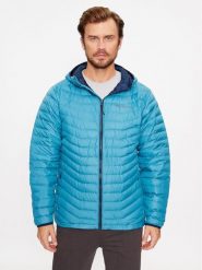 Columbia Kurtka przejściowa Westridge™ Down Hooded Jacket Niebieski Regular Fit. Niebieskie kurtki outdoor męskie Columbia, m, bez wzorów, z syntetyku, bez kaptura. Za 769.99 zł.
