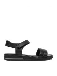 Lasocki Sandały CEO-WI23-MALTA-02 Czarny. Czarne sandały damskie Lasocki, bez wzorów, ze skóry, bez obcasa, na płaskiej podeszwie. Za 159.99 zł.