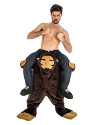 CHAKS Spodnie kostiumowe "Caveman" w kolorze ciemnobrązowym rozmiar: onesize. Brązowe spodnie materiałowe męskie CHAKS, z aplikacjami. Za 73.58 zł.