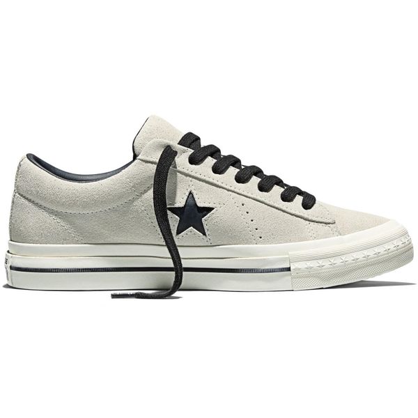 Buty sportowe męskie Converse One Star 95. Szare buty sportowe na co dzień męskie Converse, z materiału, bez zapięcia. Za 590.00 zł.