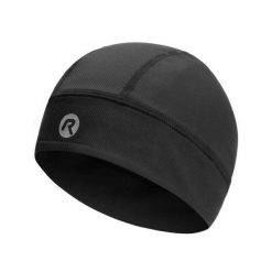Czapka rowerowa Rogelli Skull Cap Mesh. Czarne czapki męskie Rogelli, bez wzorów, z meshu, sportowe. Za 50.00 zł.