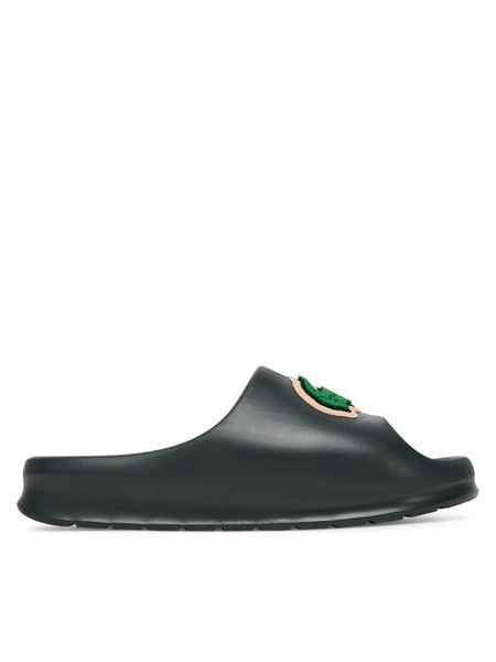 Lacoste Klapki 7-49CMA0026 Zielony. Zielone klapki i japonki męskie Lacoste, z tworzywa sztucznego. Za 229.99 zł.
