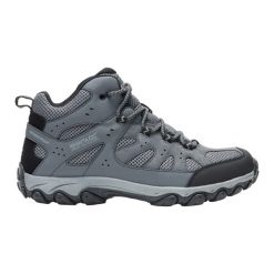 Męskie buty trekkingowe Edgepoint IV Mid. Szare buty trekkingowe męskie Regatta, z materiału, bez zapięcia, trekkingowe. Za 263.00 zł.
