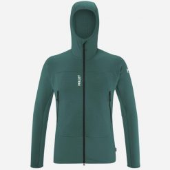 Bluza turystyczna męska Millet Fusion Grid Hoodie active fit POLARTEC Powergrid. Czarne bluzy z kapturem męskie Millet, m, z tkaniny. Za 639.99 zł.