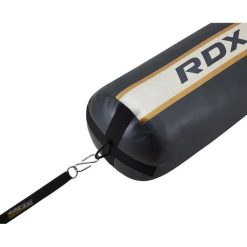 Pasek mocujący worek treningowy do podłoża. Czarne paski męskie RDX SPORTS, bez wzorów, sportowe. Za 267.70 zł.