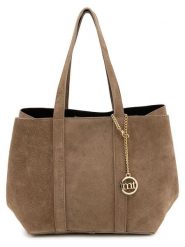 Mia Tomazzi Shopper bag "Belisario" w kolorze beżowym - 48 x 25 x 15 cm rozmiar: onesize. Brązowe shopper bag damskie Mia Tomazzi, bez wzorów, na ramię, bez dodatków. Za 315.50 zł.