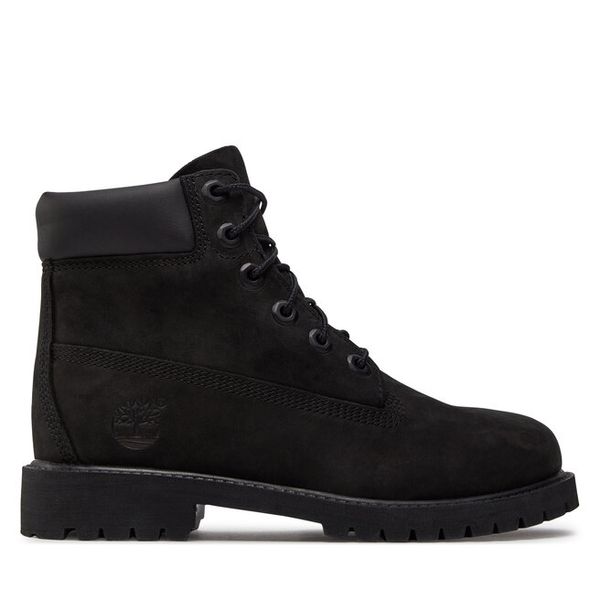 Trapery Timberland. Czarne trapery damskie Timberland, bez obcasa. Za 499.99 zł.