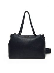 Valentino Torebka Blossom Re VBS8P201 Granatowy. Niebieskie torebki klasyczne damskie Valentino, bez wzorów, ze skóry, bez dodatków. Za 519.99 zł.