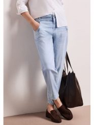 Street One Dżinsy - Tapered fit - w kolorze błękitnym rozmiar: W30/L28. Niebieskie jeansy damskie Street One. Za 162.11 zł.