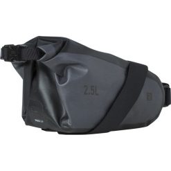 Torba rowerowa Btwin pod siodło 2,5 L szczelna. Czarne torebki klasyczne damskie RIVERSIDE, bez wzorów, z materiału, bez dodatków. Za 99.99 zł.