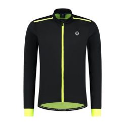 Kurtka rowerowa męska Rogelli Core. Czarne kurtki treningowe męskie Rogelli, m, bez wzorów, z dresówki, rowerowe. W wyprzedaży za 209.00 zł.