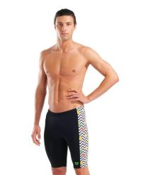 Kąpielówki męskie spodenki jammery pływackie na basen Arena Fruits. Czarne kąpielówki męskie Arena, l, bez wzorów, z materiału, na fitness i siłownię. Za 229.00 zł.