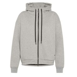 Bluza Deha Black Trims Full Zip Hoodie Damskie. Szare bluzy z kapturem damskie Deha, l, z bawełny. Za 548.99 zł.