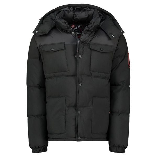Kurtka męska Geographical Norway BAREDA DB BLACK MEN 096 BLACK (WY3882H/GN-NOIR). Czarne kurtki męskie Geographical Norway, m, bez wzorów, sportowe, bez kaptura. Za 219.00 zł.