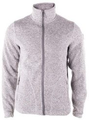 Bluza męska Richard Fleece jasnoszara. Szare bluzy bez kaptura męskie Weather Report, m, z materiału. Za 149.99 zł.