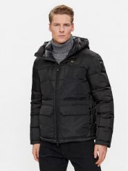 Blauer Kurtka zimowa 23WBLUC03008 Czarny Regular Fit. Czarne kurtki męskie Blauer, na zimę, m, bez wzorów, z syntetyku, bez kaptura. Za 2,899.00 zł.