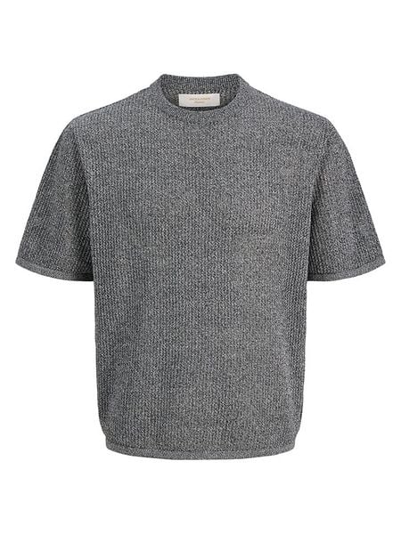 Jack & Jones Sweter "Jorcassis" w kolorze szarym rozmiar: L. Szare swetry męskie Jack & Jones, l, bez wzorów, z bawełny, bez kołnierzyka. Za 109.95 zł.