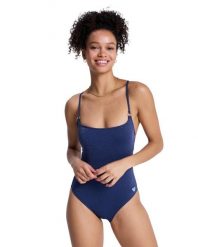 Jednoczęściowy strój kąpielowy dla Kobiety ROXY SHINE Niebieski. Niebieskie stroje jednoczęściowe damskie Roxy, l, bez wzorów. Za 319.99 zł.