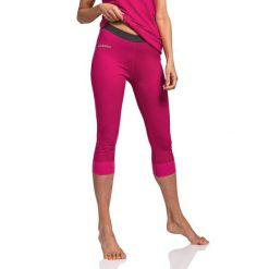 Legginsy termoaktywne 3/4 damskie Schöffel Sport Merino. Czerwone bielizna termoaktywna damska Schöffel, m, bez wzorów. Za 349.99 zł.