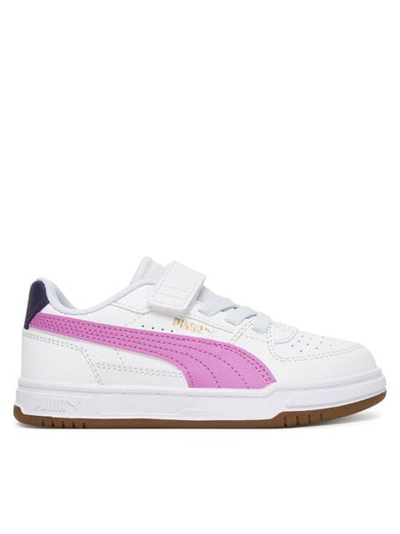 Puma Sneakersy Caven III 406239 Biały. Białe buty sportowe dziewczęce Puma, bez wzorów, ze skóry, bez zapięcia. Za 199.99 zł.