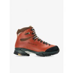 Buty trekkingowe męskie Zamberlan Vioz Lux GTX RR. Brązowe buty trekkingowe męskie Zamberlan, bez zapięcia, trekkingowe. Za 762.99 zł.