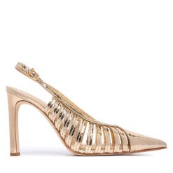 Szpilki MICHAEL Michael Kors. Żółte szpilki MICHAEL Michael Kors, bez wzorów, bez obcasa. Za 789.99 zł.