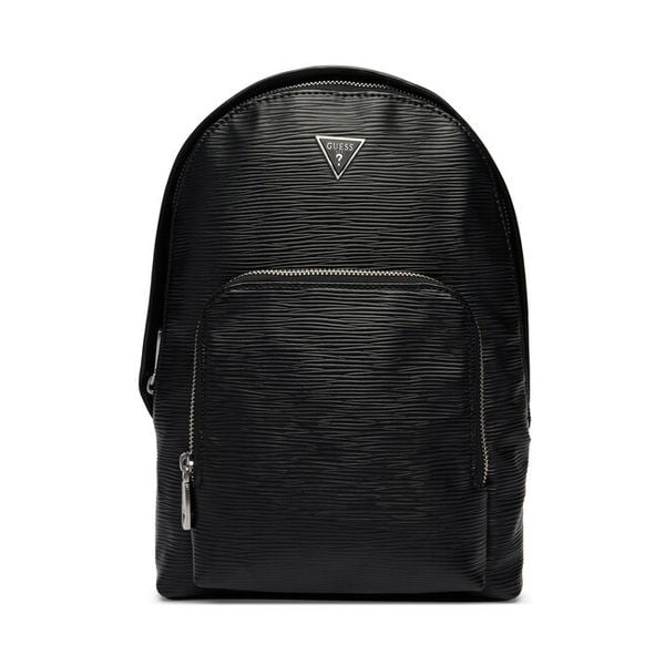 Plecak Guess. Czarne plecaki męskie Guess, z aplikacjami. Za 409.99 zł.