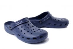 AXIM 9K2818G navy, klapki basenowe męskie. Niebieskie klapki i japonki męskie Axim. Za 29.99 zł.