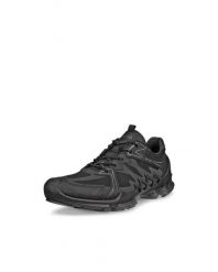 ECCO Buty męskie Biom AEX GTX black-46. Czarne buty fitness męskie ECCO, na fitness i siłownię. Za 671.99 zł.