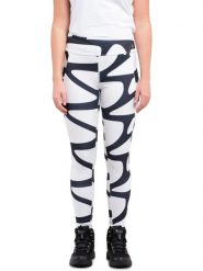 Legginsy Damskie Luhta Erikas. Białe legginsy sportowe damskie Luhta, s, bez wzorów, z materiału. Za 369.00 zł.