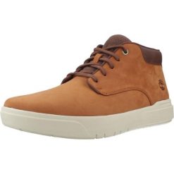 Buty TIMBERLAND Seneca Bay MID LACE UP Brązowy. Brązowe buty trekkingowe męskie Timberland, ze skóry, bez zapięcia, trekkingowe. Za 532.17 zł.