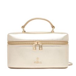 Torebka Furla. Żółte torebki klasyczne damskie Furla, bez wzorów, bez dodatków. Za 1,039.00 zł.