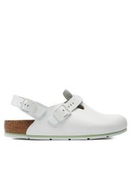 Birkenstock Sandały Tokio Pro Le 1025956 Biały. Białe sandały męskie Birkenstock, ze skóry, bez zapięcia. Za 479.99 zł.