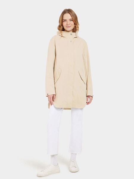 Didriksons Parka "Naomi" w kolorze beżowym rozmiar: 40. Brązowe parki damskie Didriksons, bez wzorów. Za 314.95 zł.