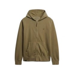 Bluza z kapturem i zamkiem błyskawicznym Superdry Classic Essential Ziphood. Zielone bluzy z kapturem męskie Superdry., na lato, xl. Za 340.65 zł.