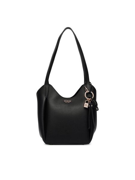 Guess Torebka Melody HWBG97 35030 Czarny. Czarne torebki klasyczne damskie Guess, z aplikacjami, ze skóry, bez dodatków. Za 584.99 zł.