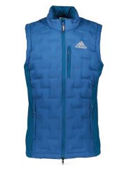 Adidas Kamizelka w kolorze niebieskim do biegania rozmiar: XS. Niebieskie kamizelki męskie Adidas, xs, z poliamidu. Za 109.78 zł.
