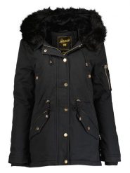 Geographical Norway Parka "Boldina" w kolorze czarnym rozmiar: M. Czarne parki damskie Geographical Norway, m, bez wzorów. Za 303.06 zł.