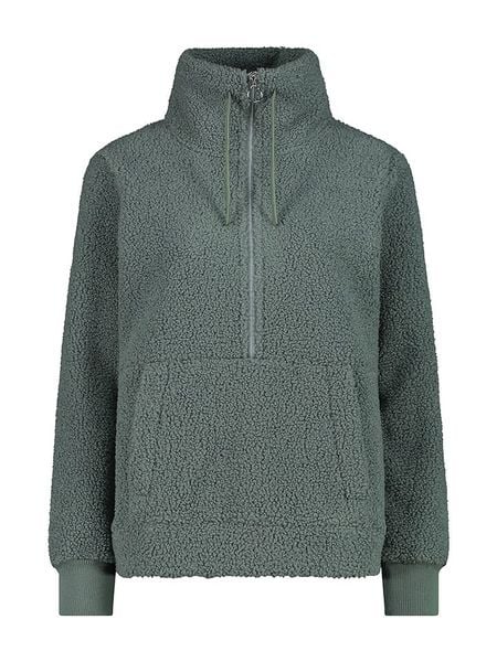 CMP Bluza polarowa w kolorze zielonym rozmiar: 48. Zielone bluzy bez kaptura damskie CMP, z polaru. Za 156.98 zł.