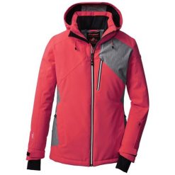 Kurtka damska Killtec 38605 KSW 7 WMN SKI JCKT. Czerwone kurtki damskie KILLTEC, bez wzorów, bez kaptura. W wyprzedaży za 529.99 zł.